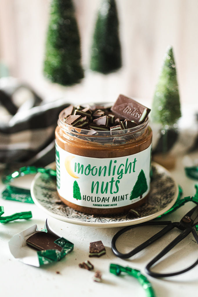 Holiday Mint - Milk Chocolate & Andes Mint Flavored Peanut Butter