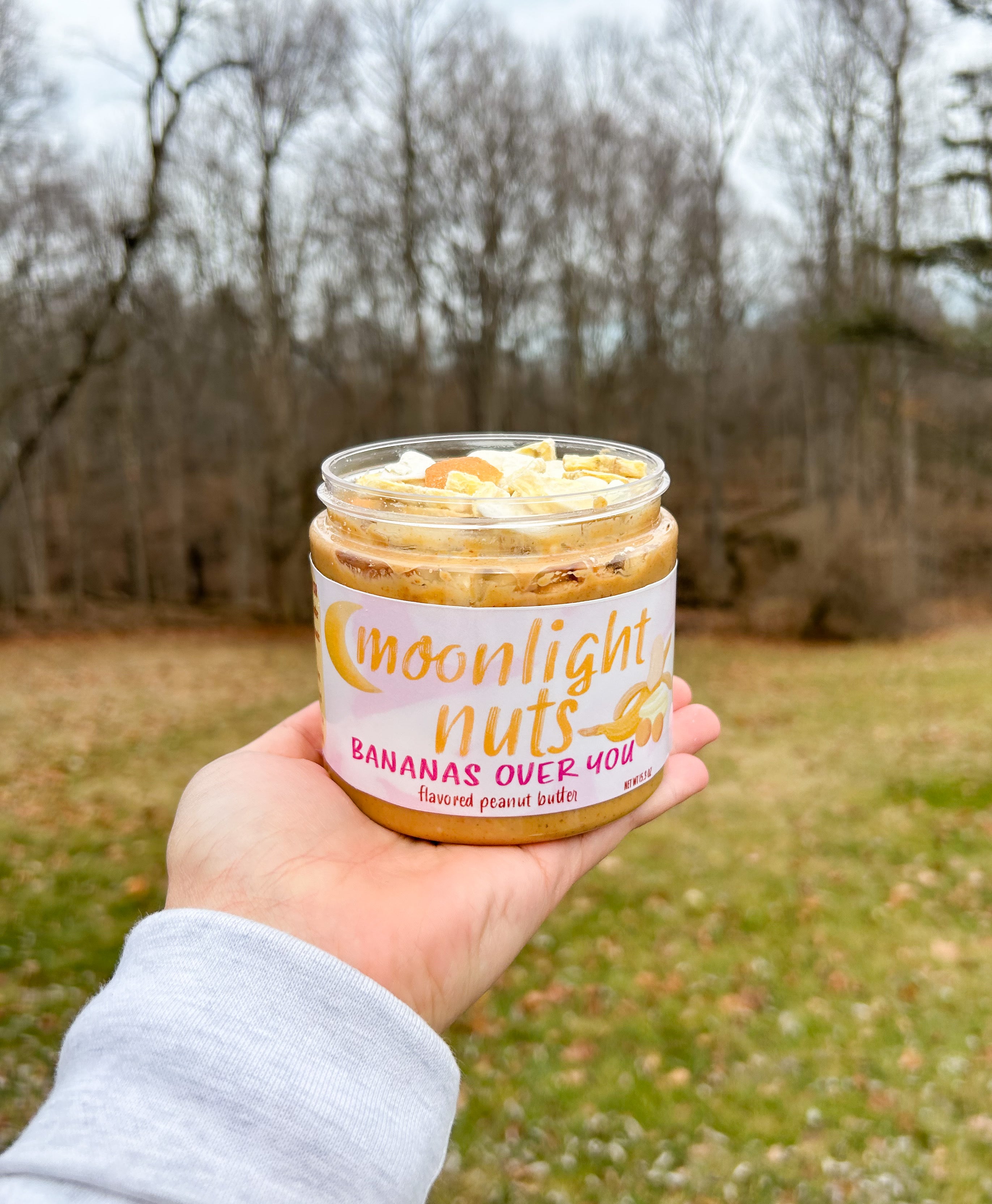 Bananas Over You Flavored Peanut Butter Moonlight Nuts