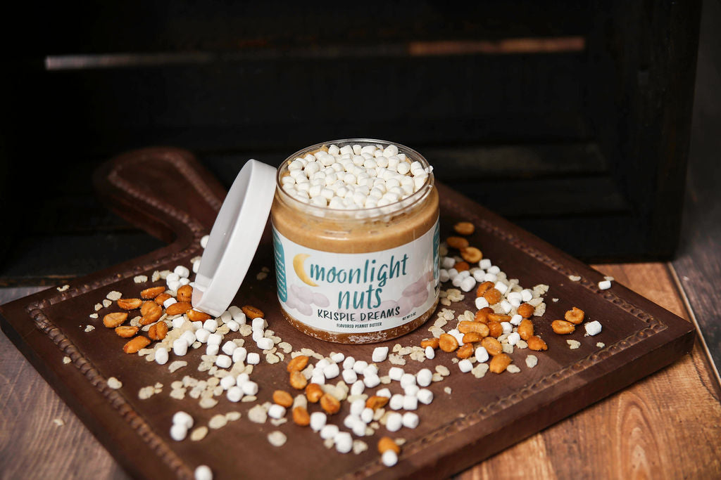Marshmallow peanut butter with white chocolate