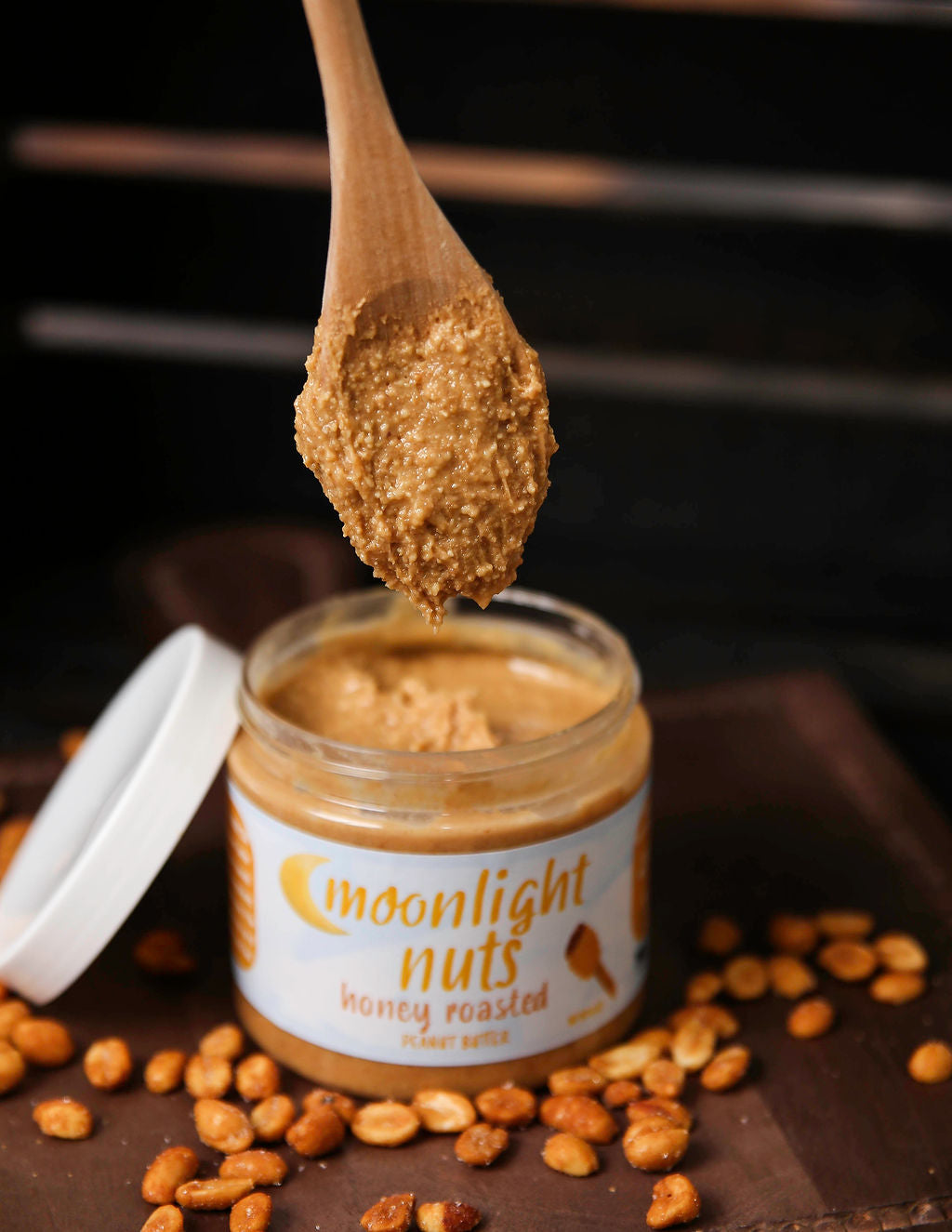 Smooth & crunchy honey roasted peanut butter blend