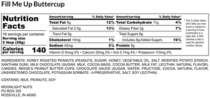 Fill Me Up Buttercup - Flavored Peanut Butter