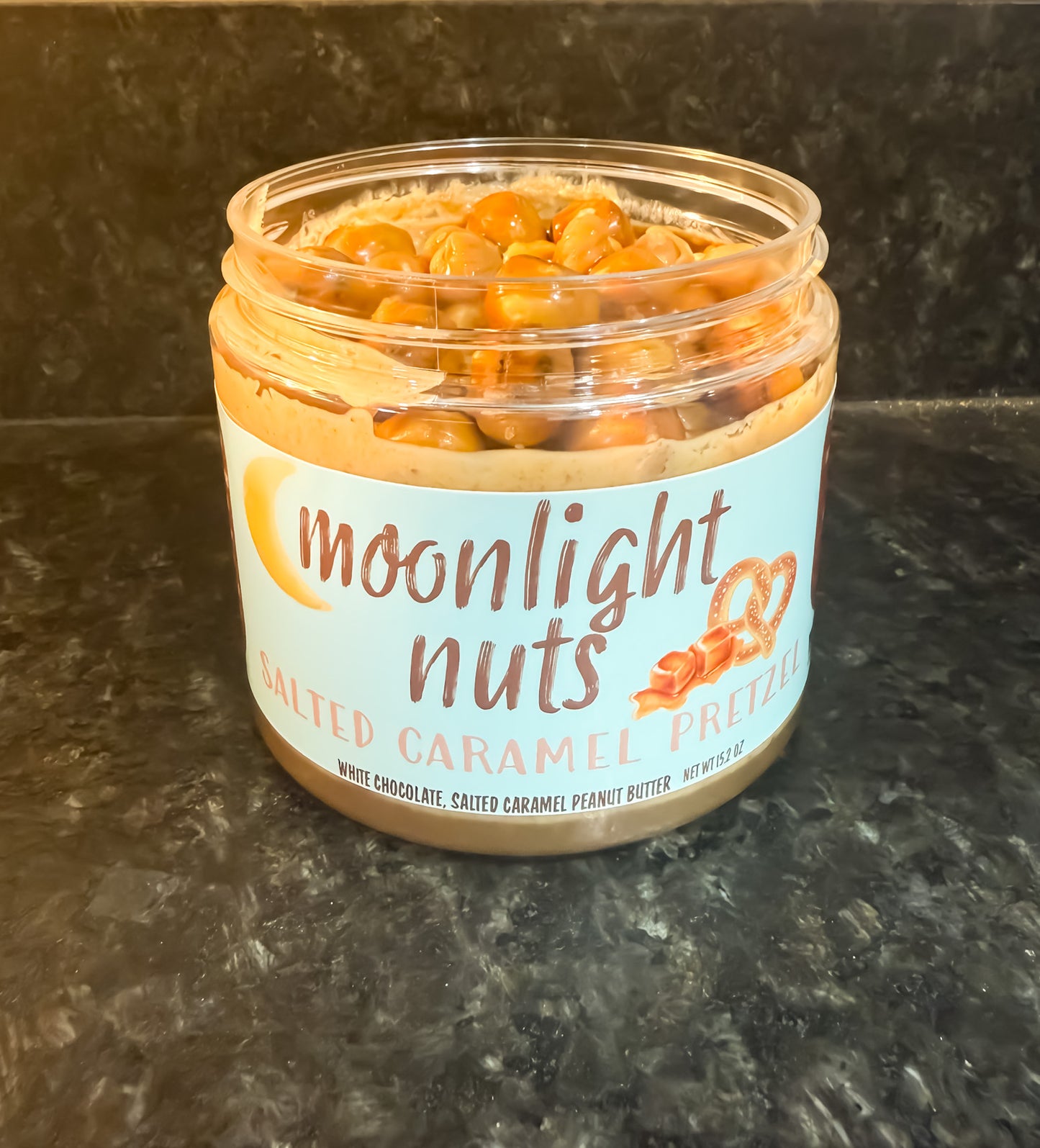 Salted Caramel Pretzel - White Chocolate Caramel Peanut Butter