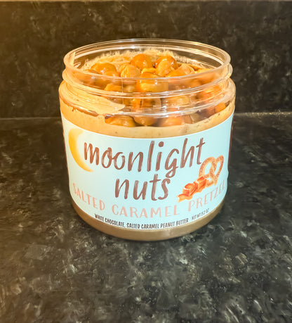 Salted Caramel Pretzel - White Chocolate Caramel Peanut Butter