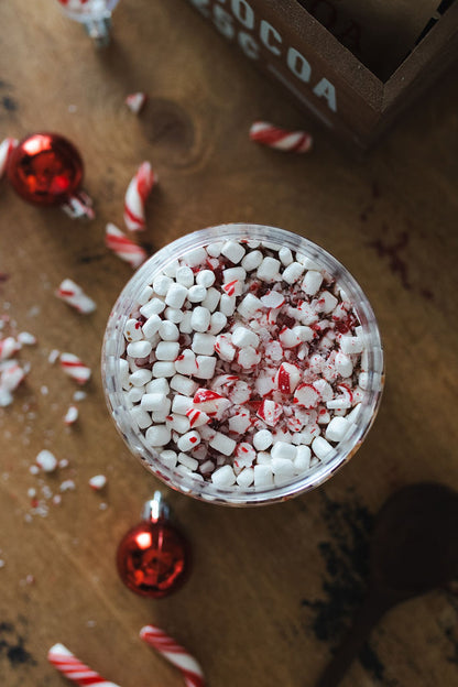 Peppermint Hot Chocolate- Flavored Peanut Butter