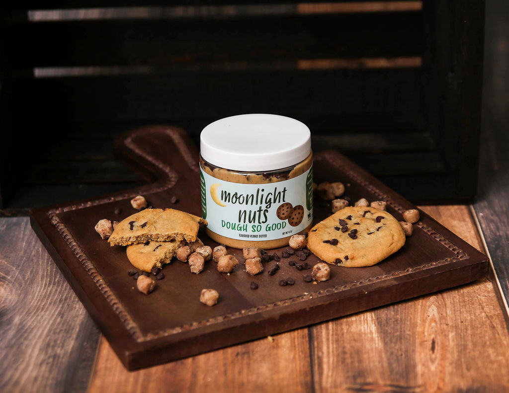 White chocolate cookie dough peanut butter