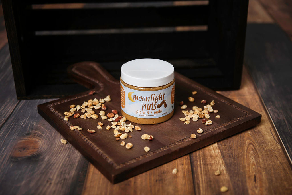 Salted roasted plain peanut butter