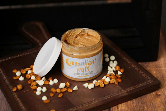 White chocolate peanut butter