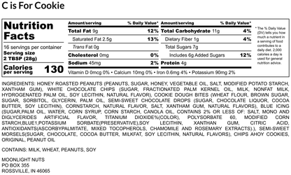 C is For Cookie - Limited Edition Peanut Butter Flavor