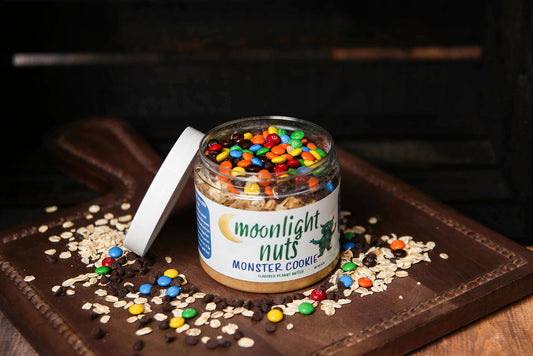 Monster cookie white chocolate peanut butter