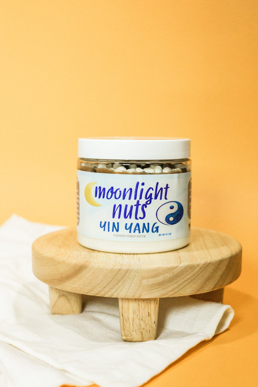 Yin Yang Flavored Peanut Butter Moonlight Nuts