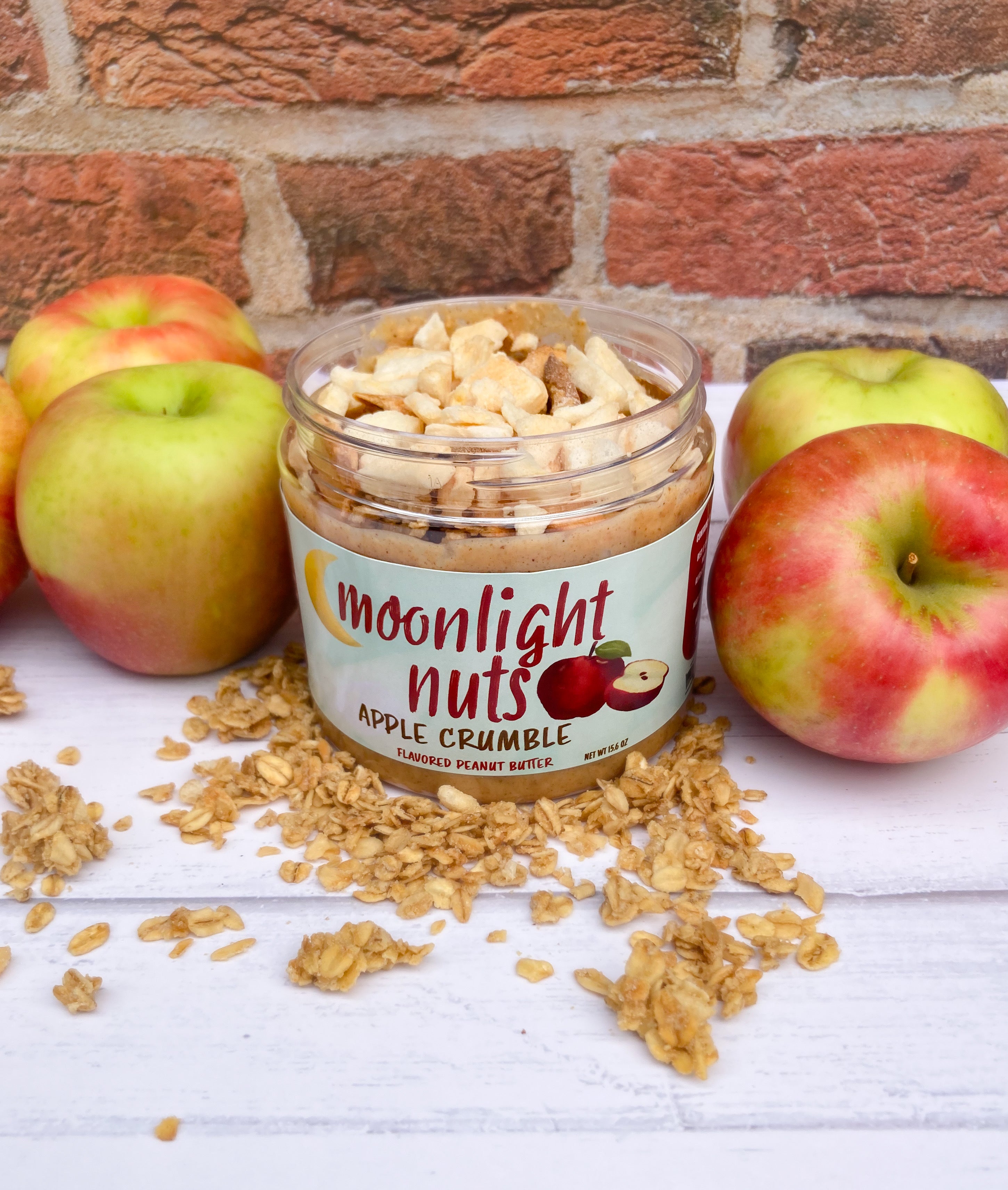 Apple Crumble- Flavored Peanut Butter