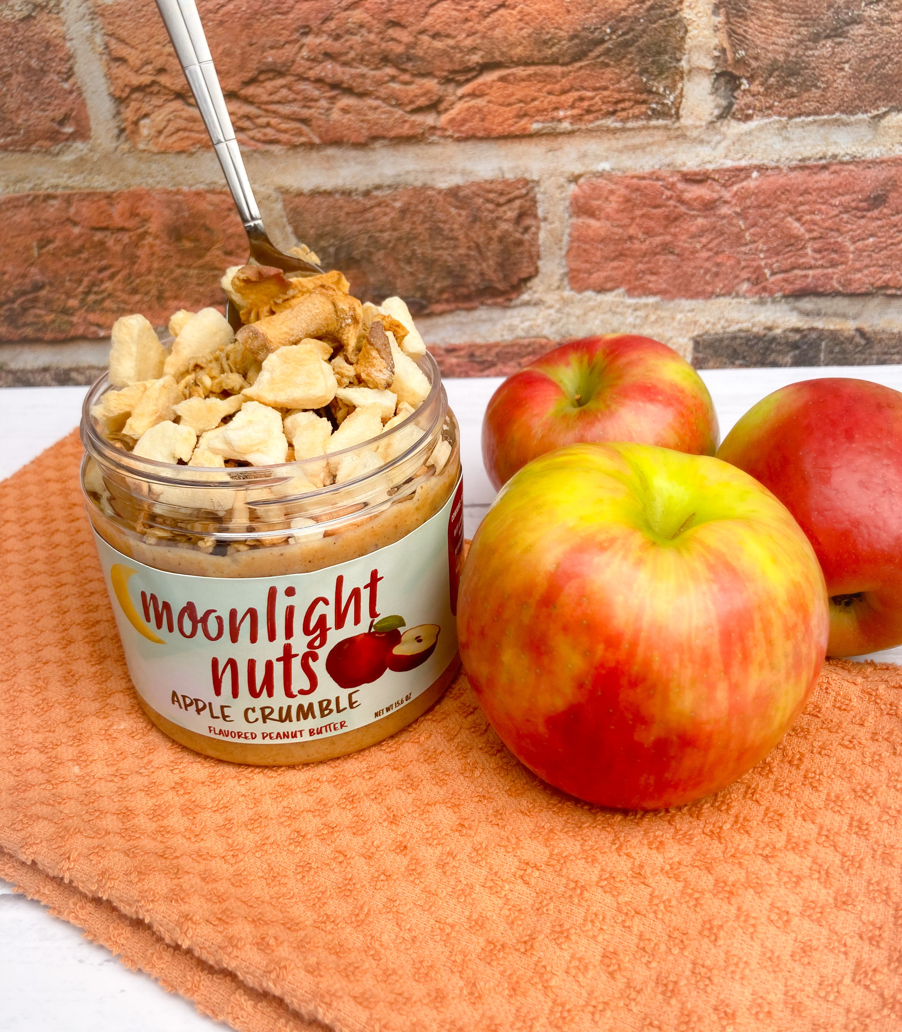 Apple Crumble- Flavored Peanut Butter