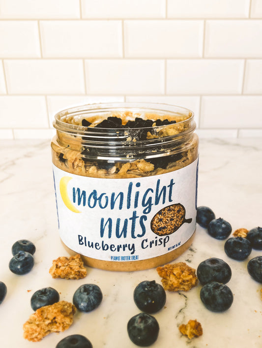 Blueberry white chocolate peanut butter