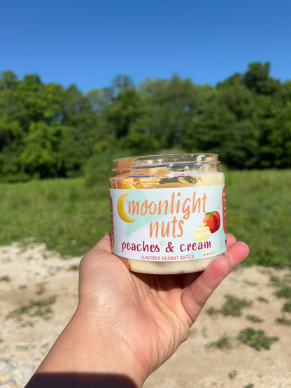 Peaches & Cream - Flavored Peanut Butter