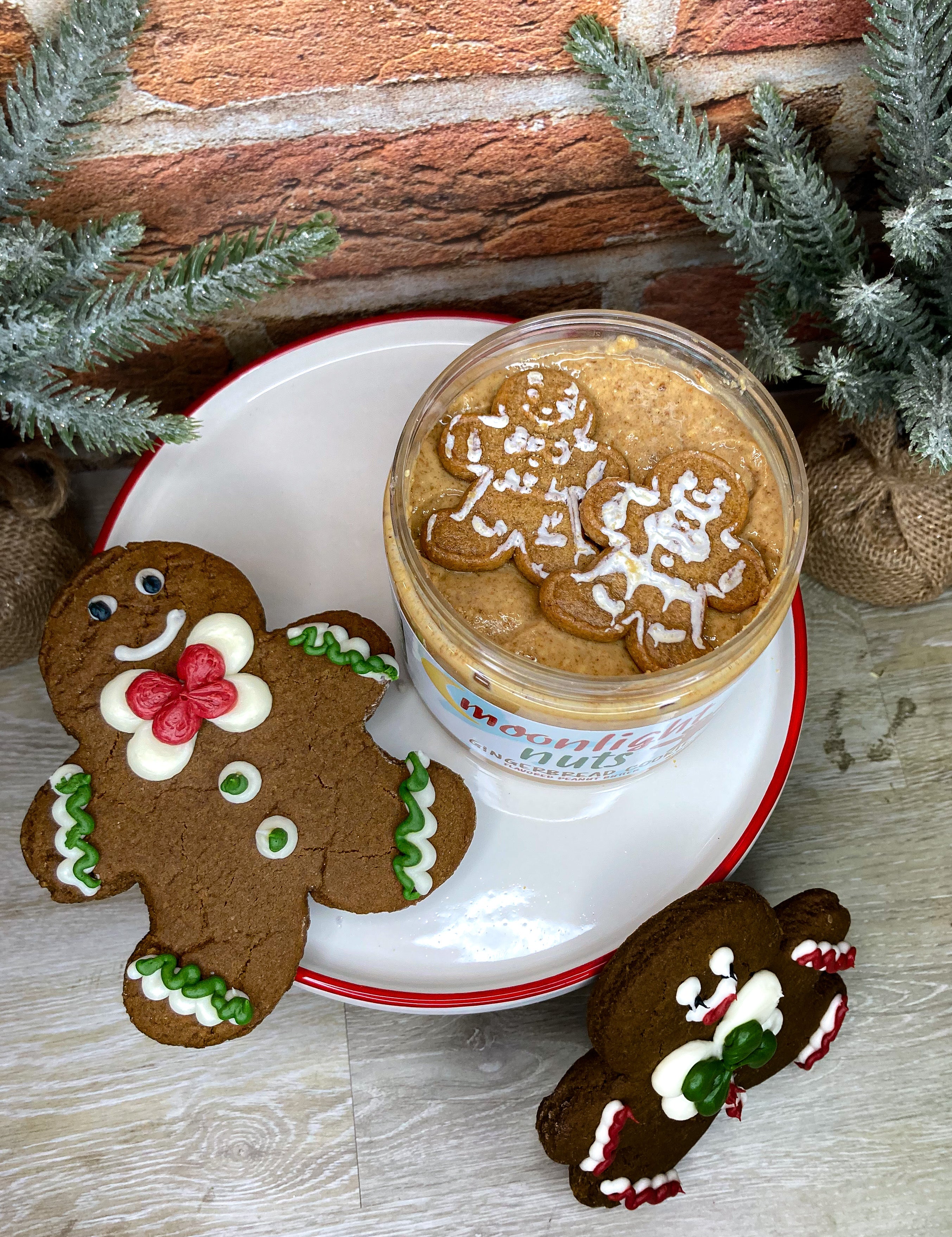 Gingerbread Cookie- Flavored Peanut Butter