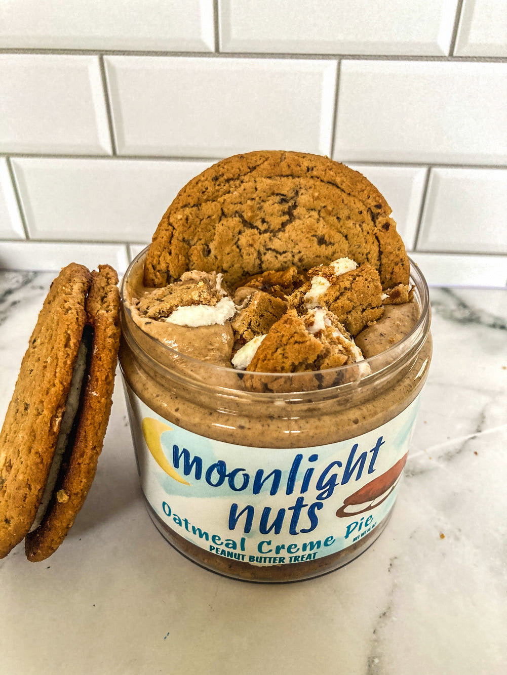 Oatmeal Crème Pie - Flavored Peanut Butter