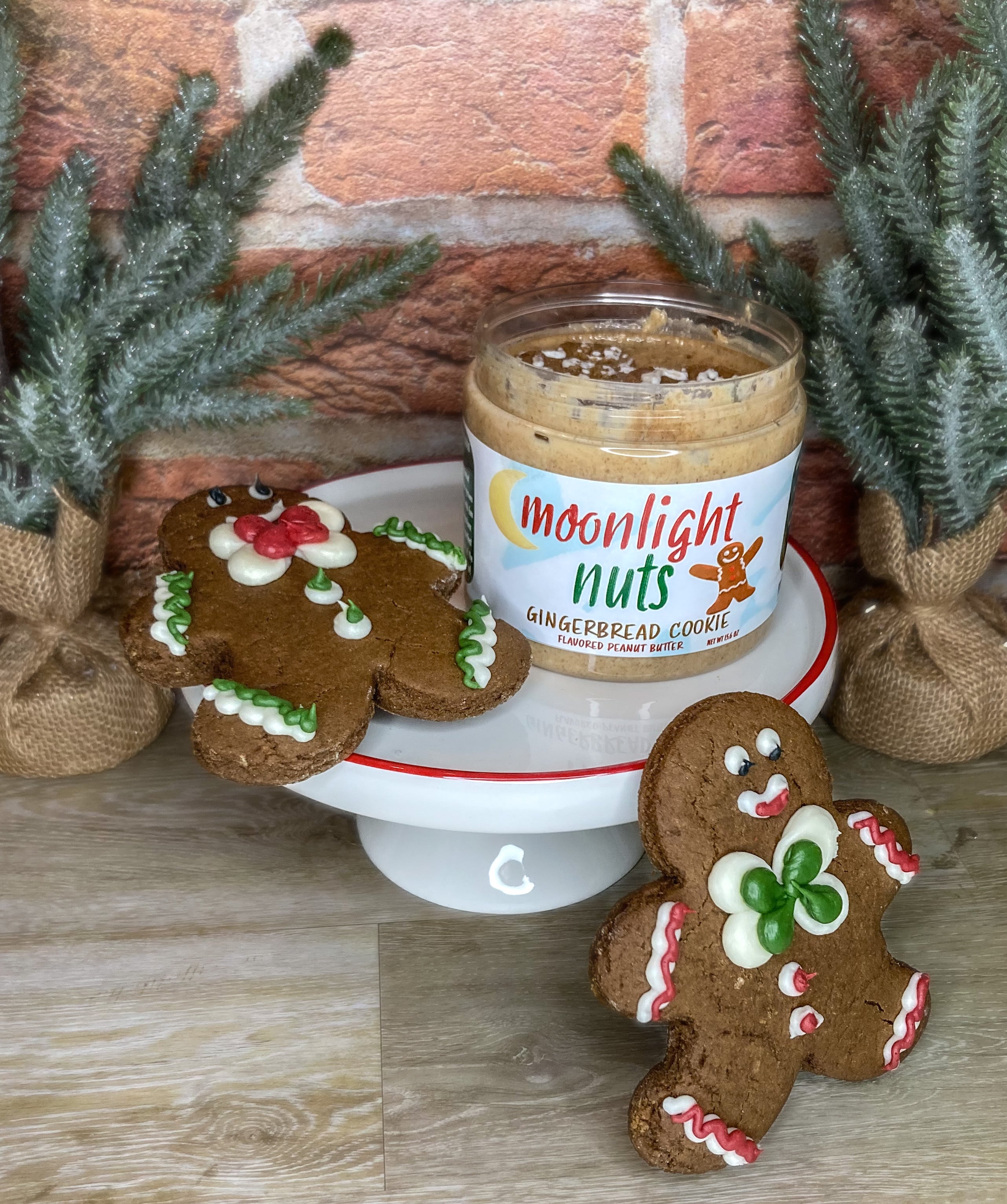 Gingerbread Cookie- Flavored Peanut Butter