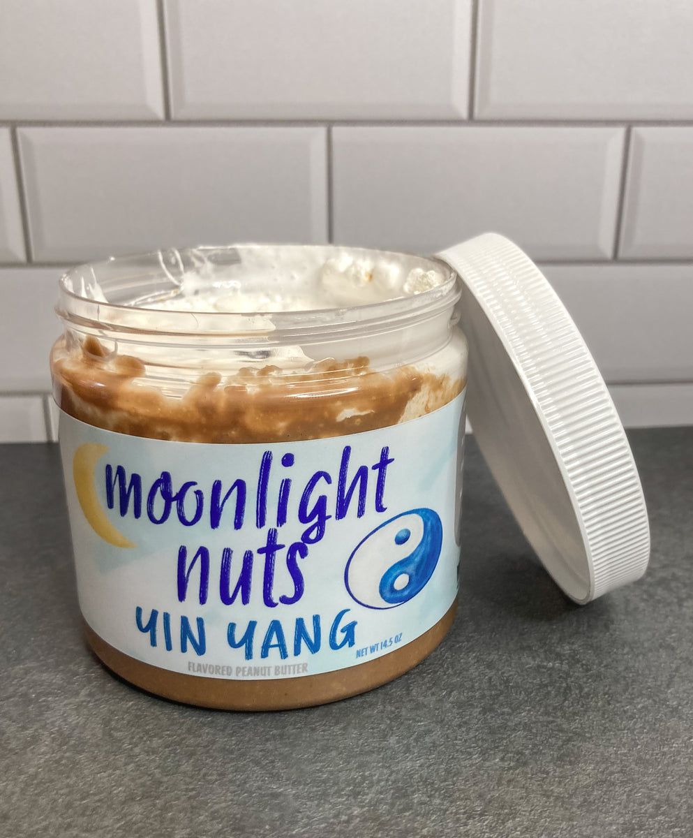 Yin Yang Flavored Peanut Butter Moonlight Nuts